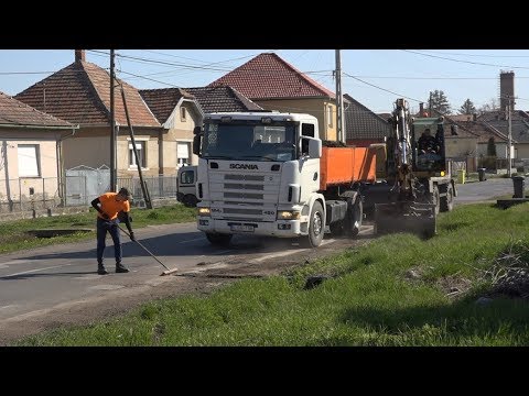 Megújul a Kossuth Lajos út Füzesabonyban
