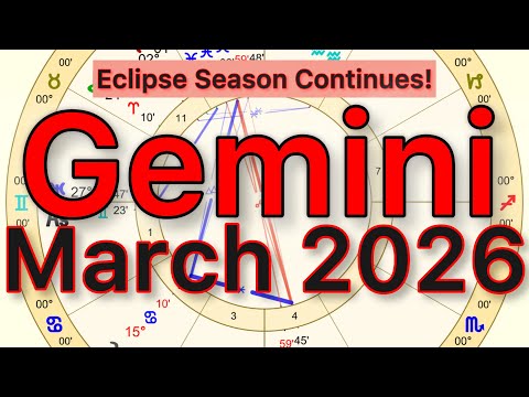 Gemini / Gemini Rising March 2026 Astrology Report 