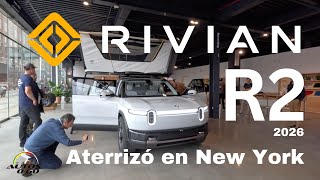 Rivian R2 2026, el SUV compacto llegó al Meatpacking District de New York