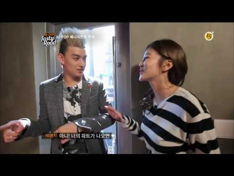 Eli (U-KISS) & NS Yoon-G at karaoke room