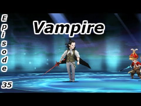 StreetPass Princeton Let's Play Bravely Default Episode 35 Vampire Boss Battle
