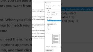 How to change A3 paper size in Ms. Word 19