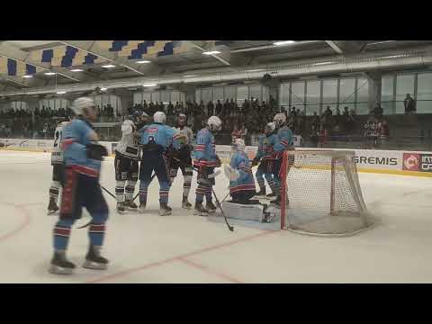 Závěr připraveného utkání HHK VM - HS Třebíč 13.8.