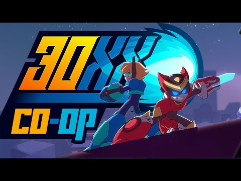 ROGUELIKE CO-OP MEGAMAN?! - 30XX (2-Player Gameplay)