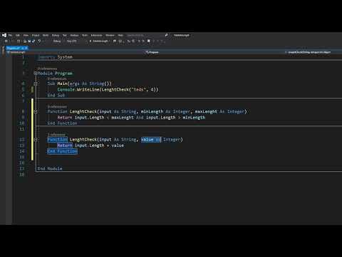 How to Do a Length Check Using Visual Basic