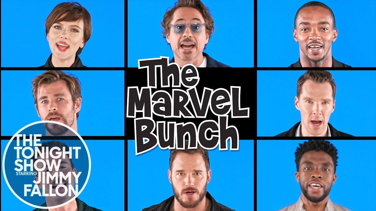 Avengers: Infinity War Cast Sings The Marvel Bunch