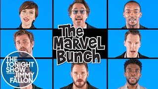 Avengers: Infinity War Cast Sings  The Marvel Bunc
