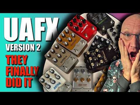 THESE PEDALS ARE NOW USABLE! UAFX 2.0 Update