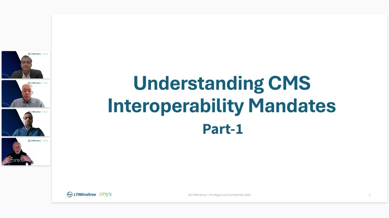 Understanding CMS-0057 with Onyx | Expert Insights for Healthcare CXOs | Part 1 of 3