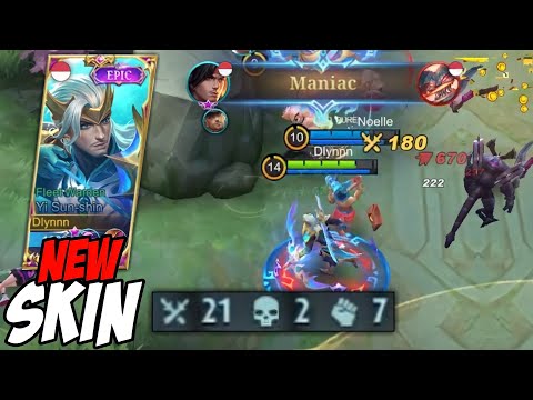 THANKS MOONTON SKIN YSS EPIC !! | ENAK BANGET SUARA PASIFNYA SAMPE GAMPANG MANIAC - Mobile Legends