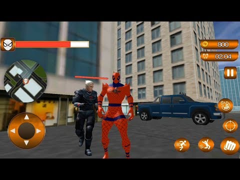Flying Spider Hero Adventure Fight | Super Flying Spider hero City Fight - Android GamePlay