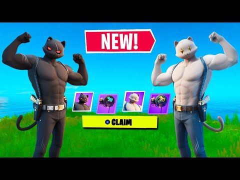 UNLOCKING NEW MEOWSCLES STYLES! | SHADOW vs. GHOST (Fortnite Battle Royale)