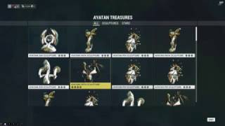 How to trade in Ayatan Sculptures for Endo in Warframe! NEW VID IN DESCRIPTION