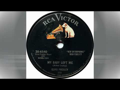 Elvis Presley - My Baby Left Me [mono stereo remaster]