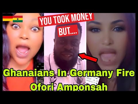 BREAKING: GHANAIANS IN GERMANY F!RE OFORI AMPONSAH FOR REFUSING TO TRAVEL TO GERMANY🔥
