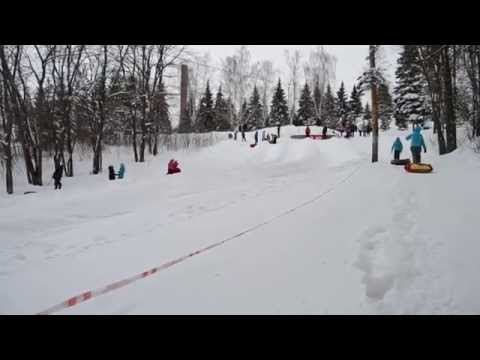 Видео: Видео горнолыжного курорта Парк Победы в Башкортостан