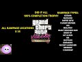 GTA Vice City The Definitive Edition 100 Rampage 13 Katana