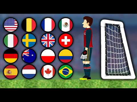 BEAT THE KEEPER | Marble Soccer Race Tournament