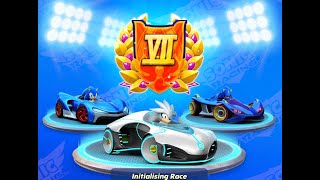 Sonic Racing as Silver unlocking league 7 [mobile Apple Arcade]