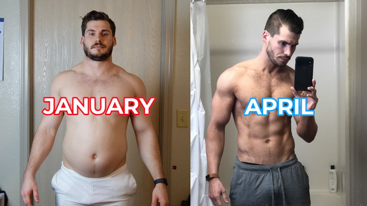 My 3 Month Body Transformation Time-lapse (202lbs-160lbs) thumnail