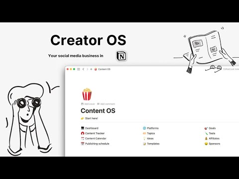Creator OS | Prototion | Buy Notion Template