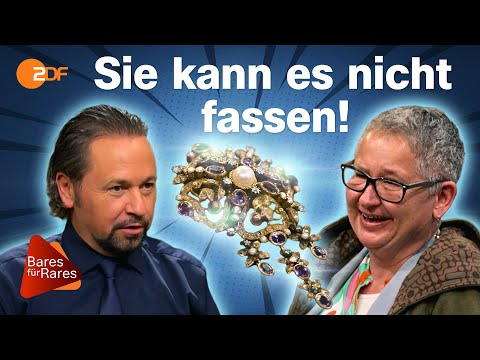 Zu Tränen gerührt: Glücksbringer Brosche könnte 10-fachen Wunschpreis erzielen | Bares für Rares