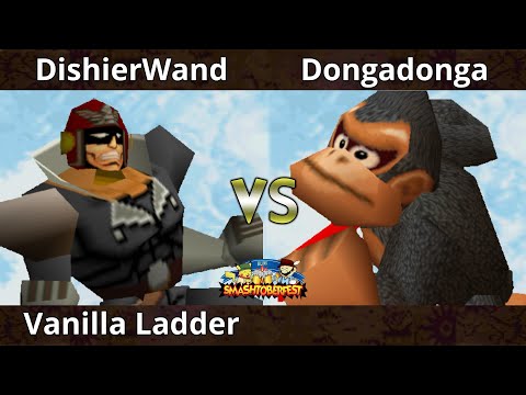 Smashtoberfest 2022 - Dishier Wand (Falcon) Vs. Dongadonga (Donkey Kong) SSB64 Smash Tournament