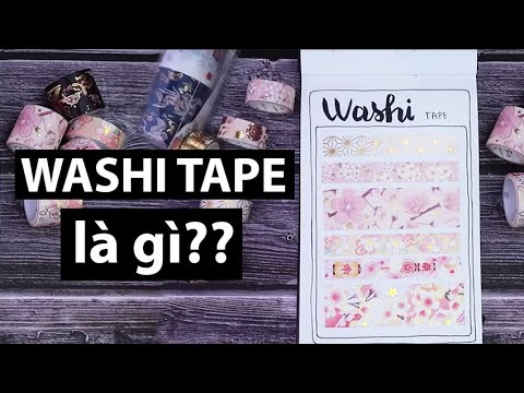 [ REVIEW HOẠ CỤ ] Washi Tape là gì ? Vẽ tranh màu nước kết hợp Washi Tape | Lobeo ( Lỗ Béo )