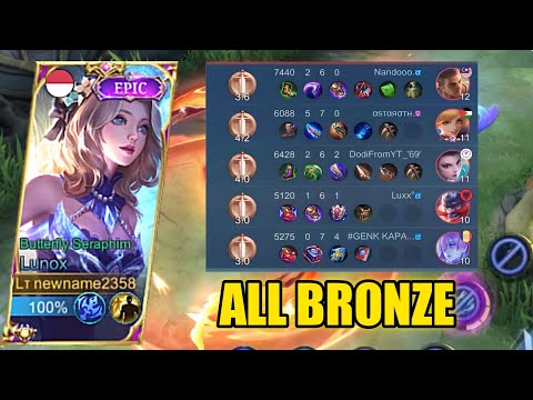17 Kills 0 Death!! Lunox Carry Team In Solo Rank || BEST BUILD LUNOX 2023