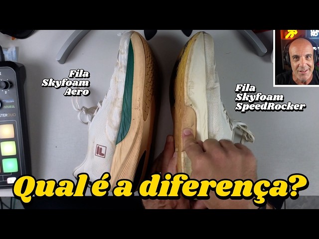 QUAL é a DIFERENÇA entre os Fila SKYFOAM SPEED ROCKER e o AERO?