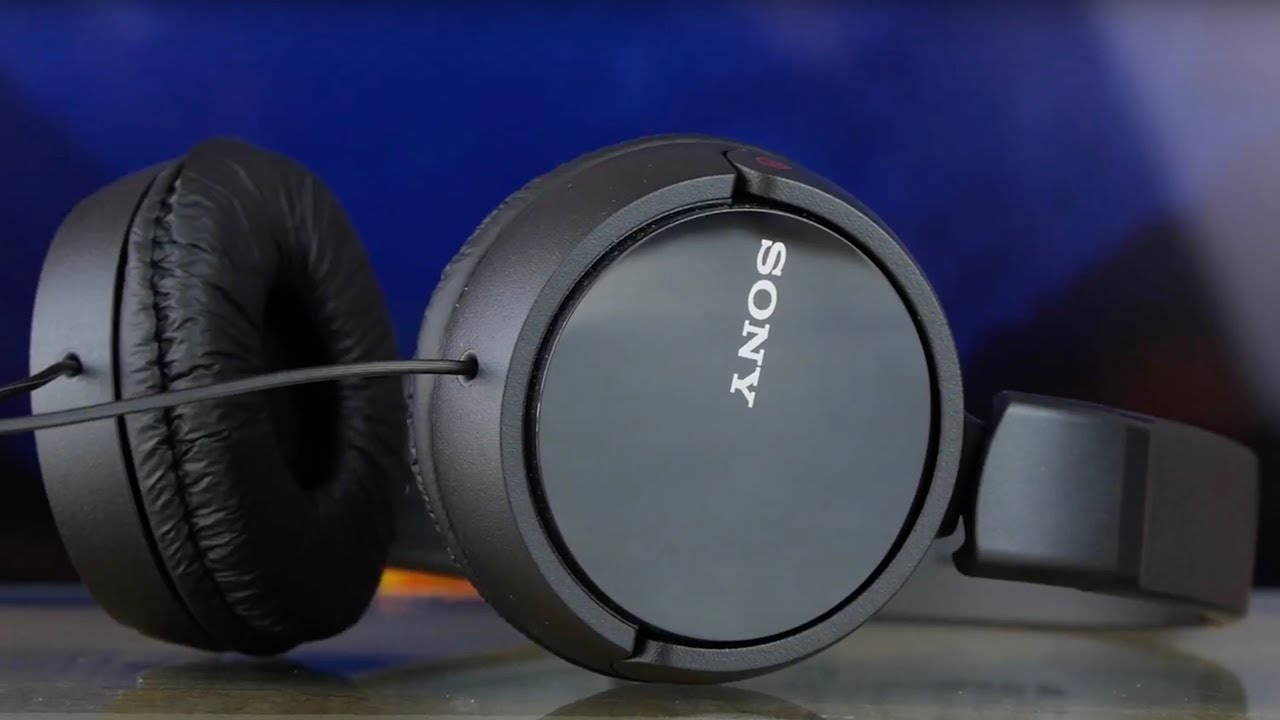 Наушники Sony (MDR-ZX110AP) Black video preview