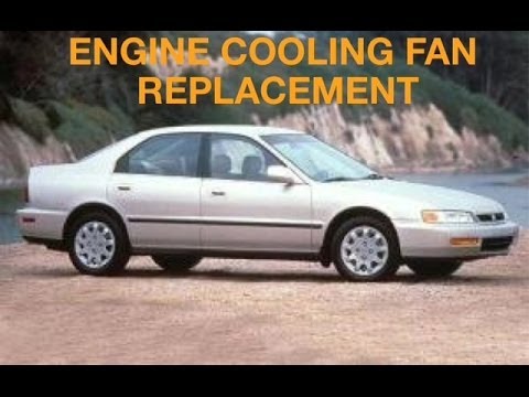 Honda Accord Radiator Cooling Fan Replacement