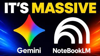 NEW Google Gemini + NotebookLM Update is INSANE!