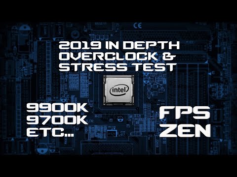 Detailed How To - 9900K / 9700K Overclock and Stress Test