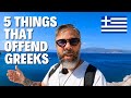 5 Things You Should Never Say Or Do In Greece