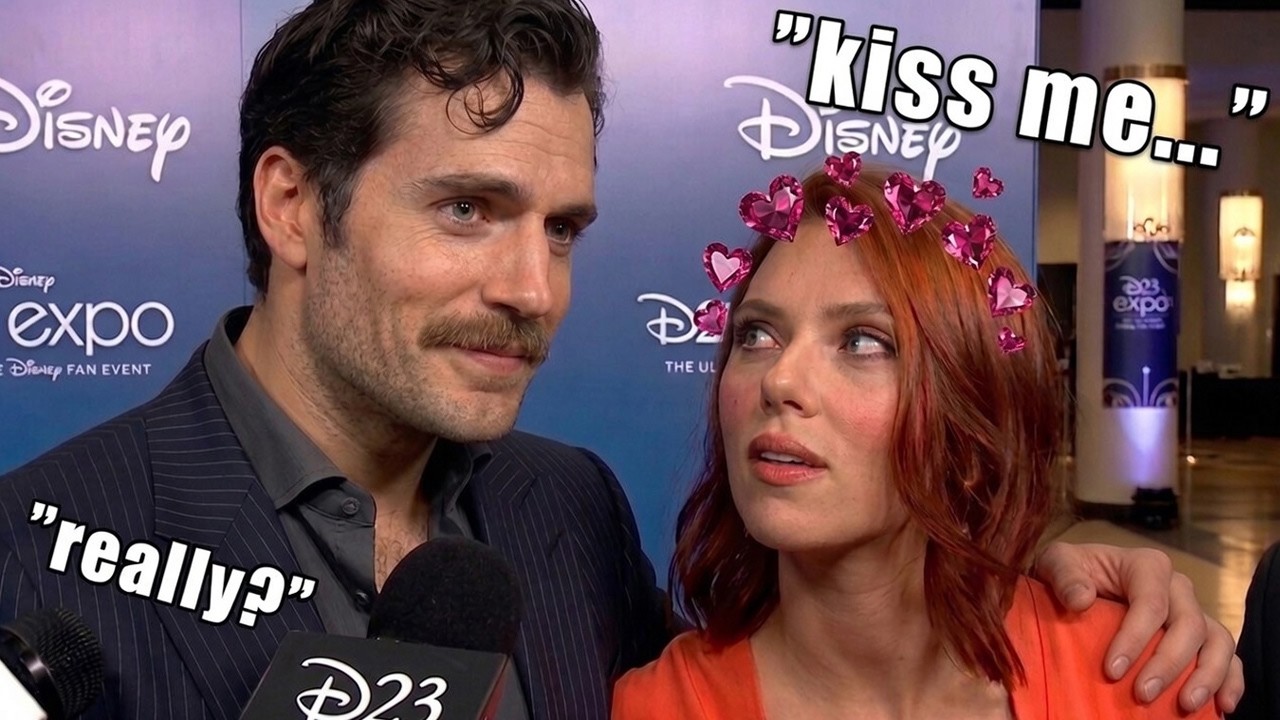 Henry Cavill makes all celebrities flirt with him (they end up falling in love with him)