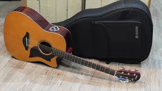Video thumbnail for Yamaha A3R Acoustic Electric Guitar Test by Guitar Mellowman Cave