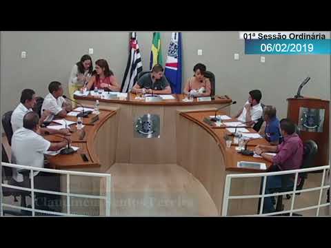 01ª Sessão Ordinária (06/02/2019) - Câmara Municipal de Santópolis do Aguapeí - SP