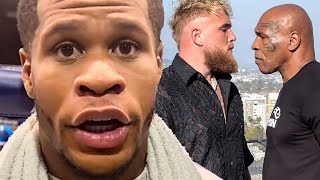 Devin Haney TRUTH on Jake Paul vs Mike Tyson EXHIBITION MATCH; NO CONCERN for FRIEND & LEGEND