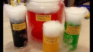 Mad Scientist Potions - Halloween Party Drinks