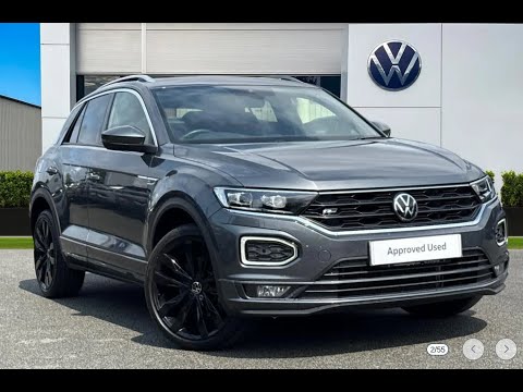 Approved Used Volkswagen T-ROC 2017 1.5 TSI R-Line 150PS EVO DSG - RJ21FHZ