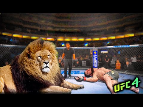 Khabib Nurmagomedov vs. Bigfoot Lion (EA sports UFC 4)