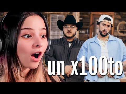 INCULTA REACCIONA a GRUPO FRONTERA x BAD BUNNY en UN X100TO