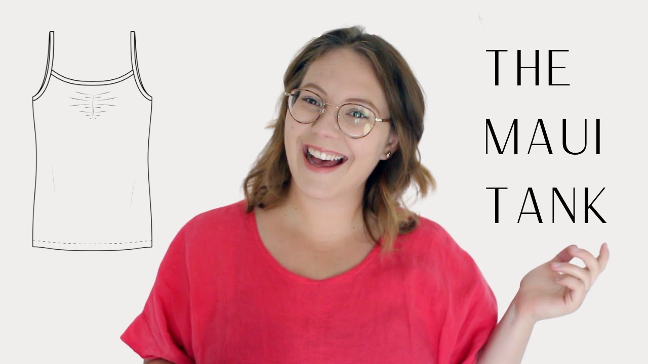 How to Sew a Tank Top or Swim Top | The Maui Tank