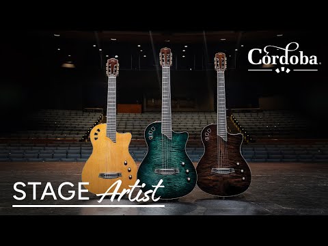 Brand New Cordoba Stage Artist Series Acoustic/Electric Classical Guitar - Habano Burst image 10