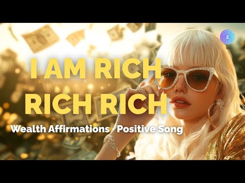 I AM RICH RICH RICH Affirmations Song 5 🎵manifest,Money Wealth, manifestation,law of attraction