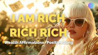 Download lagu I AM RICH RICH RICH Affirmations Song 5 🎵manifest,Money Wealth, manifestation,law of attraction mp3