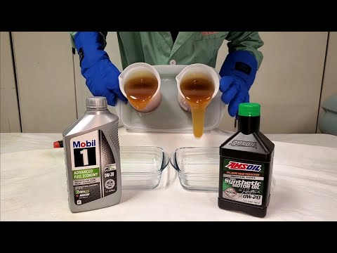 Mobil 1 Advanced Fuel Economy vs AMSOIL 0W-20 Cold Flow Challenge