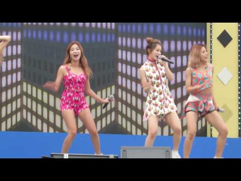 160910 Matilda Macarena 위문열차 慰問列車