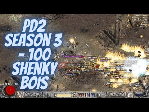 Project Diablo 2 - Season 3 - 100 Shenk Runs